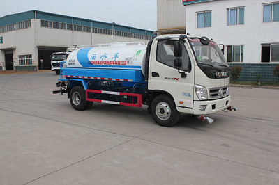 绿叶牌JYJ5080GSSE洒水车 城市环卫与园林绿化的高效助手